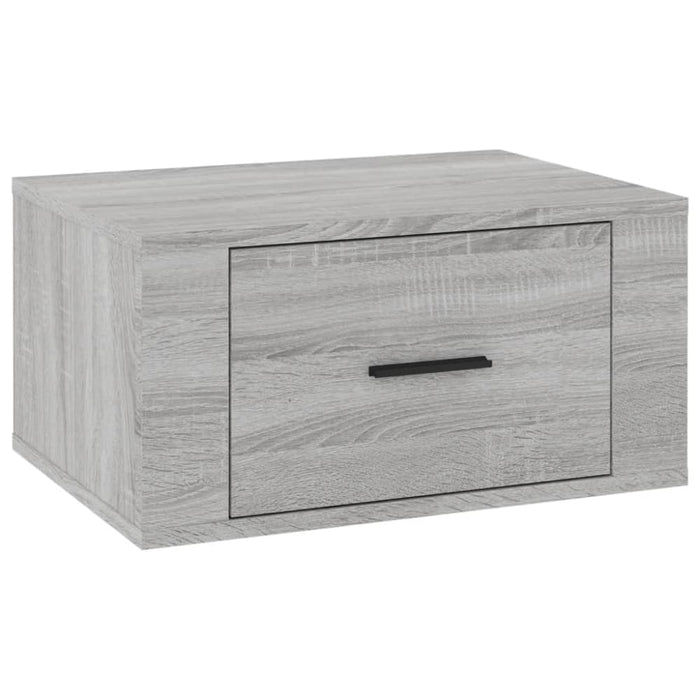 Wall-mounted Bedside Cabinets 2 Pcs Grey Sonoma 50x36x25 Cm