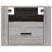 Wall-mounted Bedside Cabinets 2 Pcs Grey Sonoma 50x36x40 Cm