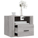 Wall-mounted Bedside Cabinets 2 Pcs Grey Sonoma 50x36x40 Cm