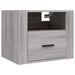 Wall-mounted Bedside Cabinets 2 Pcs Grey Sonoma 50x36x40 Cm