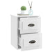 Wall-mounted Bedside Cabinets 2 Pcs High Gloss White
