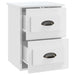 Wall-mounted Bedside Cabinets 2 Pcs High Gloss White