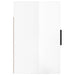 Wall-mounted Bedside Cabinets 2 Pcs High Gloss White