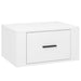 Wall-mounted Bedside Cabinets 2 Pcs High Gloss White
