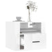 Wall-mounted Bedside Cabinets 2 Pcs High Gloss White