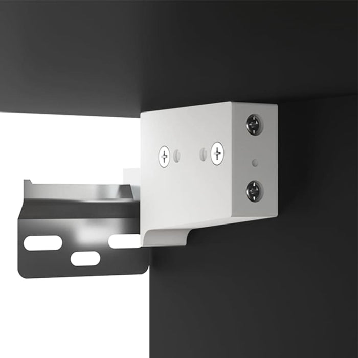 Wall-mounted Bedside Cabinets 2 Pcs Black 35x35x20 Cm Noxnti