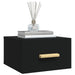 Wall-mounted Bedside Cabinets 2 Pcs Black 35x35x20 Cm Noxnti