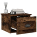 Wall-mounted Bedside Cabinets 2 Pcs Smoked Oak 41.5x36x28cm