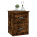 Wall-mounted Bedside Cabinets 2 Pcs Smoked Oak 41.5x36x53cm