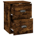 Wall-mounted Bedside Cabinets 2 Pcs Smoked Oak 41.5x36x53cm