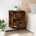 Wall-mounted Bedside Cabinets 2 Pcs Smoked Oak 41.5x36x53cm