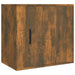 Wall-mounted Bedside Cabinets 2 Pcs Smoked Oak 50x30x47 Cm