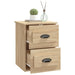 Wall-mounted Bedside Cabinets 2 Pcs Sonoma Oak 41.5x36x53cm