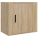 Wall-mounted Bedside Cabinets 2 Pcs Sonoma Oak 50x30x47 Cm