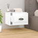 Wall-mounted Bedside Cabinets 2 Pcs White 41.5x36x28cm