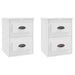 Wall-mounted Bedside Cabinets 2 Pcs White 41.5x36x53cm