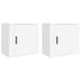 Wall-mounted Bedside Cabinets 2 Pcs White 50x30x47 Cm Nolnlp