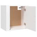 Wall-mounted Bedside Cabinets 2 Pcs White 50x30x47 Cm Nolnlp