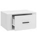 Wall-mounted Bedside Cabinets 2 Pcs White 50x36x25 Cm Nolnao