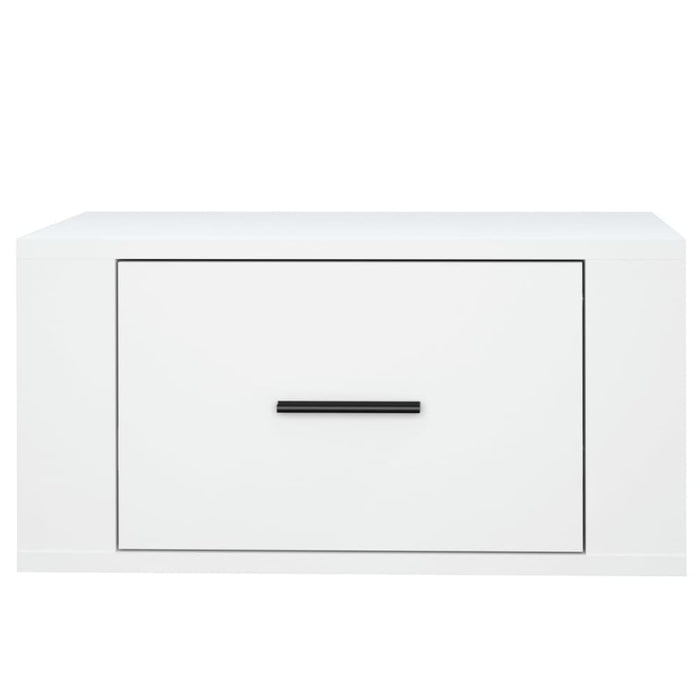 Wall-mounted Bedside Cabinets 2 Pcs White 50x36x25 Cm Nolnao