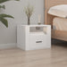 Wall-mounted Bedside Cabinets 2 Pcs White 50x36x40 Cm Nolnno