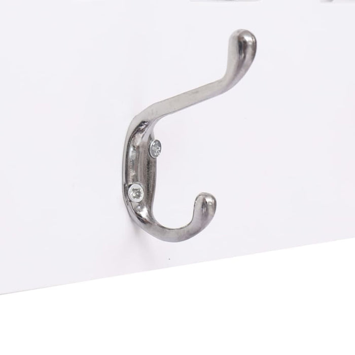 Wall Mounted Coat Rack Welcome White 74x29.5 Cm Xnaxai