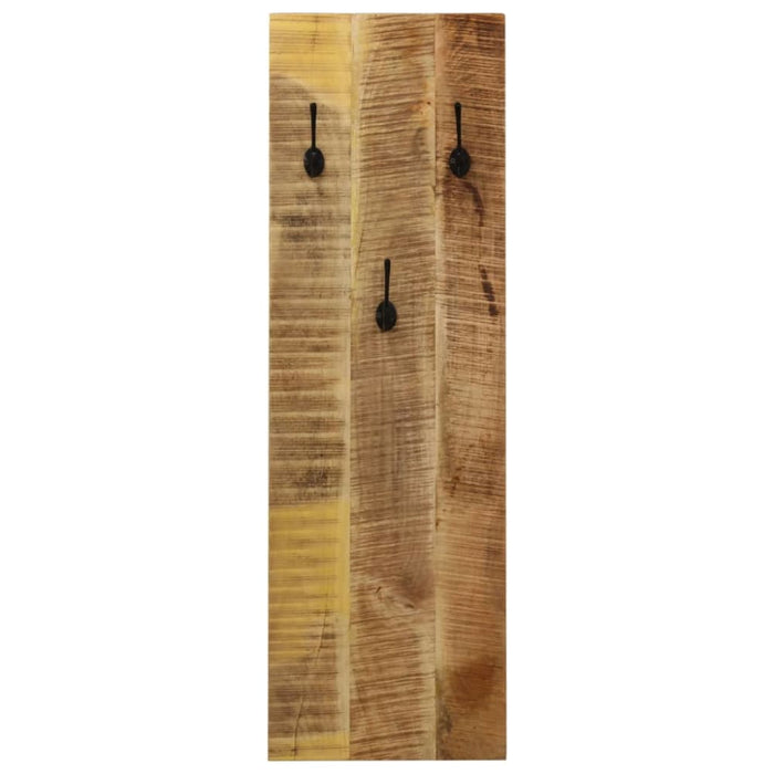 Wall - mounted Coat Racks 2 Pcs Solid Mango Wood 36x110x3