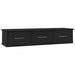 Nz Local Stock-wall-mounted Drawer Shelf Black Chipboard