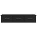 Nz Local Stock-wall-mounted Drawer Shelf Black Chipboard