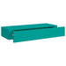 Wall-mounted Drawer Shelf Blue Mdf Ttbxli