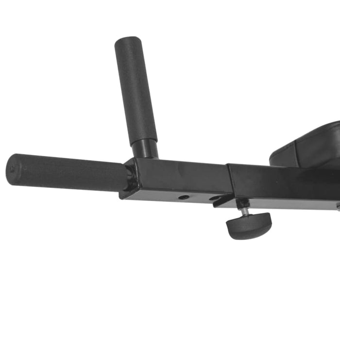 Wall-mounted Fitness Dip Station Black Kotln
