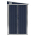 Wall-mounted Garden Shed Anthracite 118x100x178 Cm Steel