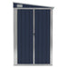 Wall-mounted Garden Shed Anthracite 118x382x178 Cm Steel
