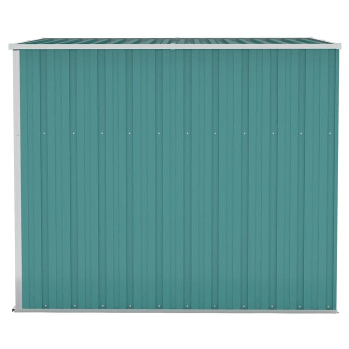 Wall-mounted Garden Shed Green 118x194x178 Cm Galvanised