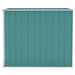 Wall-mounted Garden Shed Green 118x194x178 Cm Galvanised