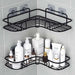 Wall-mounted no Punch Bathroom Corner Shelf