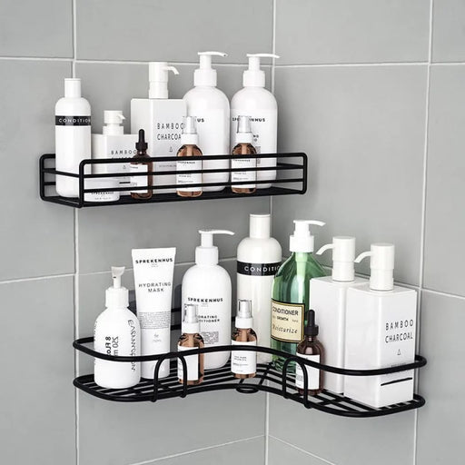 Wall - mounted No Punch Bathroom Corner Shelf