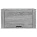 Wall-mounted Shoe Cabinet Grey Sonoma 70x35x38 Cm Solid