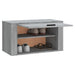 Wall-mounted Shoe Cabinet Grey Sonoma 70x35x38 Cm Solid