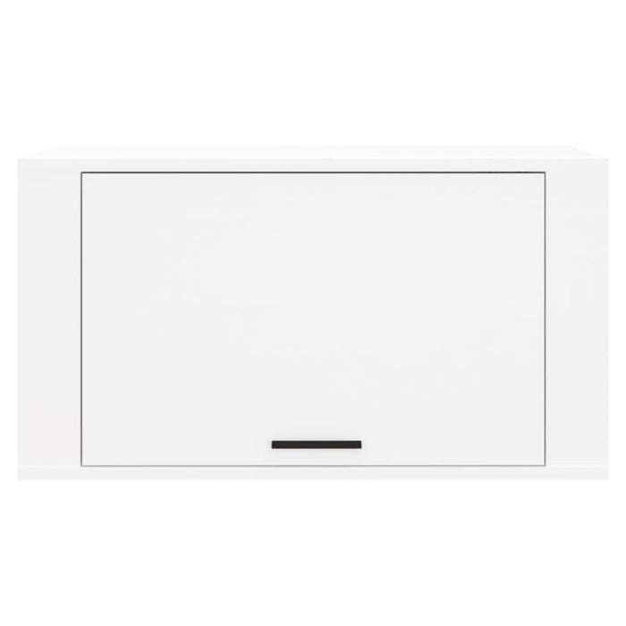 Wall-mounted Shoe Cabinet White 70x35x38 Cm Engineered Wood