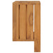 Wall-mounted Towel Rack 35x20x35 Cm Solid Teak Wood Xnkbit