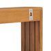 Wall-mounted Towel Rack 35x20x35 Cm Solid Teak Wood Xnkbit