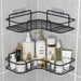 Wall Mounted Triangle Bathroom Shelf For Storage