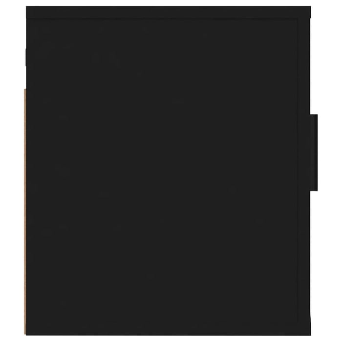 Wall Mounted Tv Cabinet Black 40x34.5x40 Cm Nollax