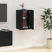 Wall Mounted Tv Cabinet Black 40x34.5x60 Cm Nollpn