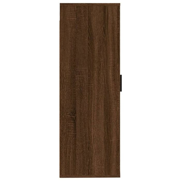 Wall Mounted Tv Cabinet Brown Oak 40x34.5x100 Cm Nollni