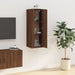 Wall Mounted Tv Cabinet Brown Oak 40x34.5x100 Cm Nollni