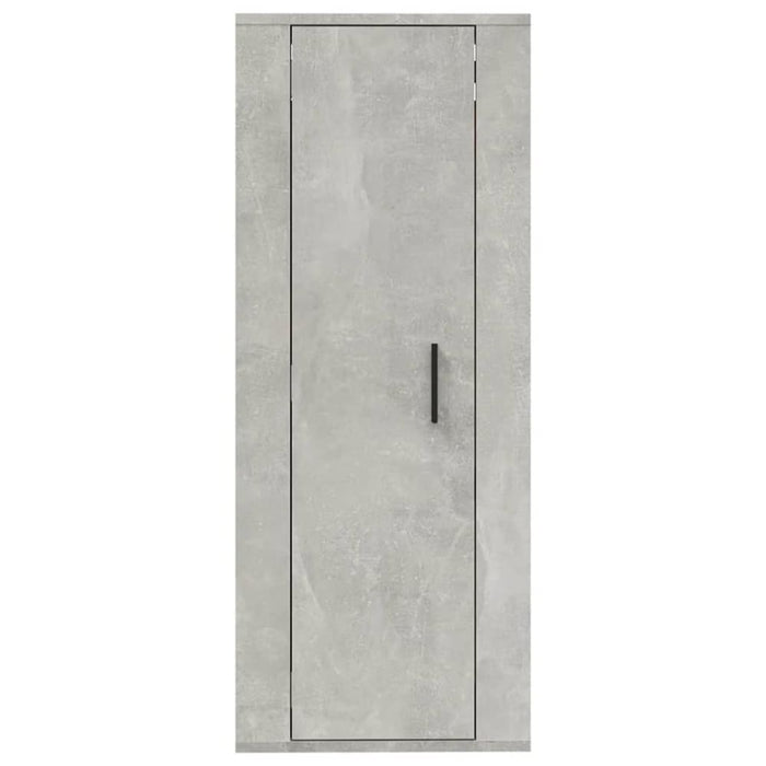 Wall Mounted Tv Cabinet Concrete Grey 40x34.5x100 Cm Nollna