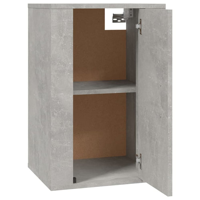 Wall Mounted Tv Cabinet Concrete Grey 40x34.5x60 Cm Nollla