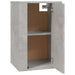 Wall Mounted Tv Cabinet Concrete Grey 40x34.5x60 Cm Nollla